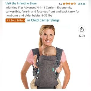 Infantino Flip Advanced 4-in-1 Carrier